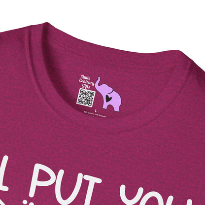 Don't Test Me Adult T-shirt