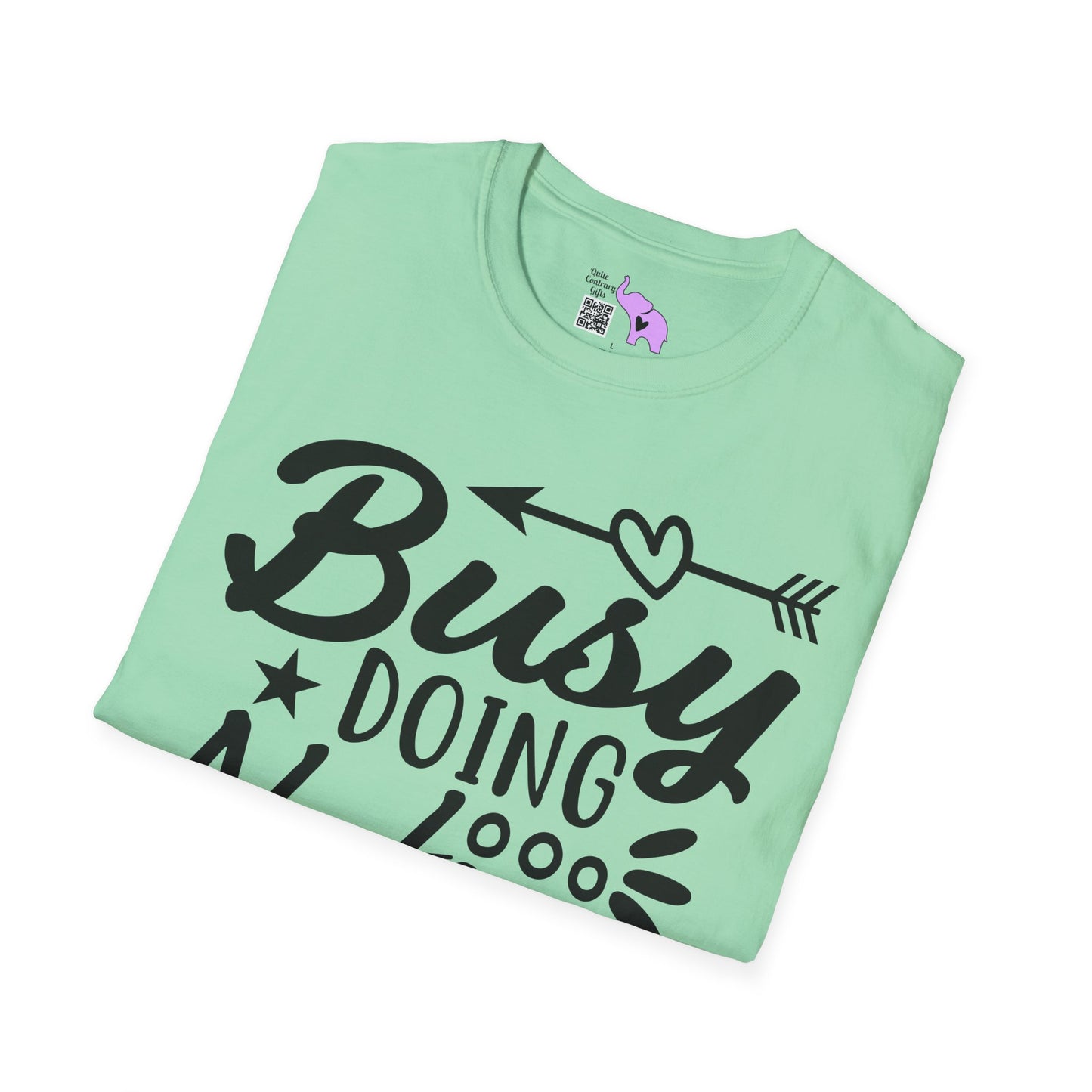 Busy Doing Nothing Adult T-shirt
