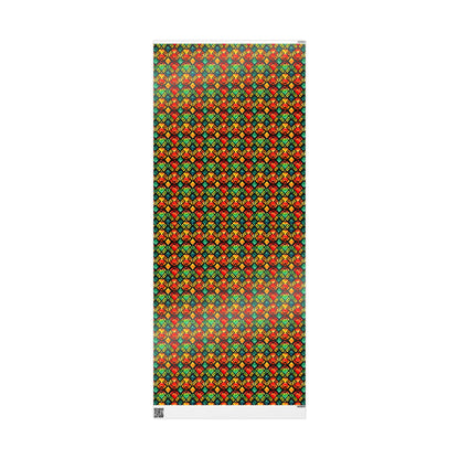 Freedom Flame Kwanzaa Wrapping Paper