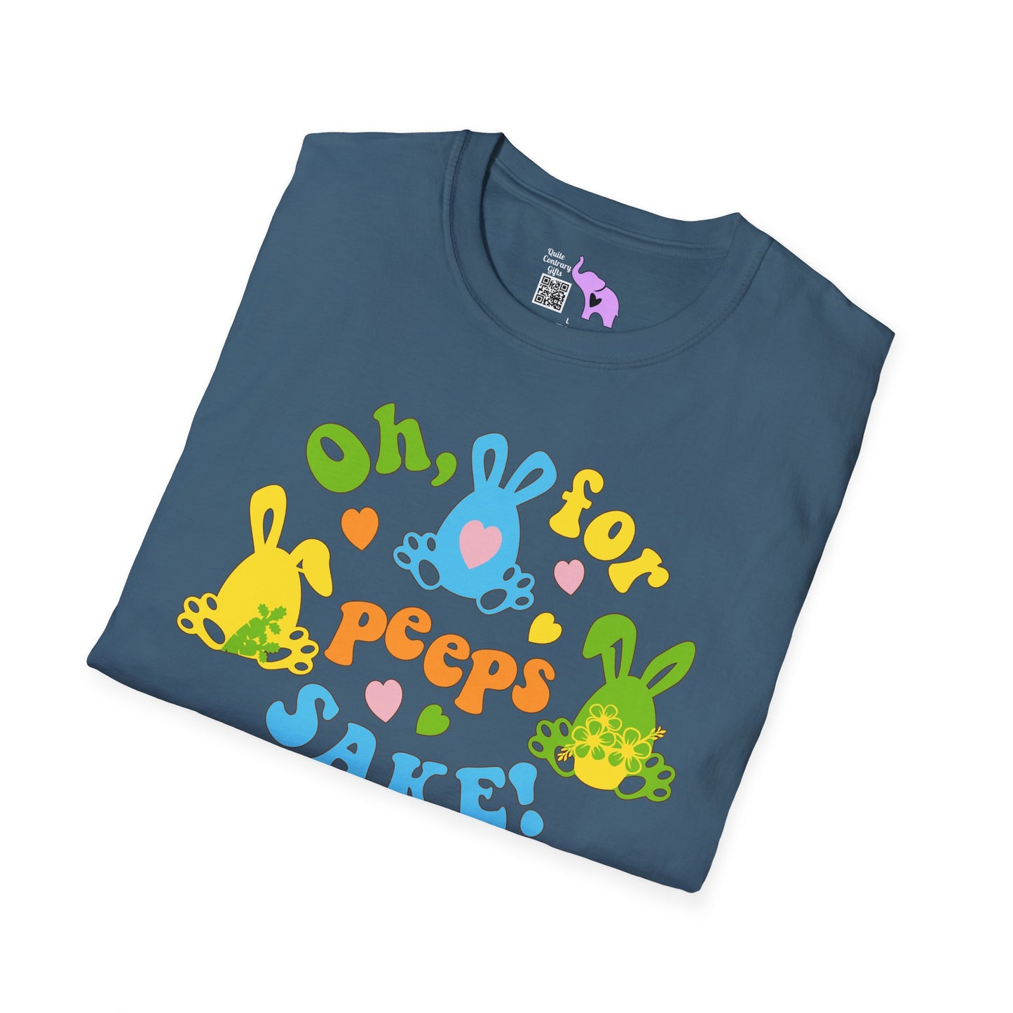Oh For Peeps Sake (Easter) Adult T-shirt