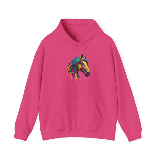 Colorful Horse Heavy Blend™ Hooded Sweatshirt