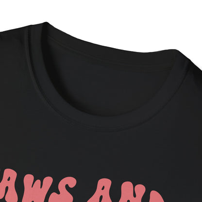 Paws And Enjoy The Little Things Adult T-shirt