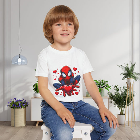 Valentines Spiderman Heavy Cotton™ Toddler T-shirt