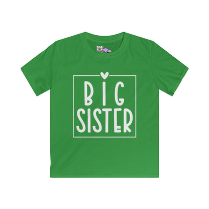 Big Sister (Heart/Box) Youth Softstyle Tee
