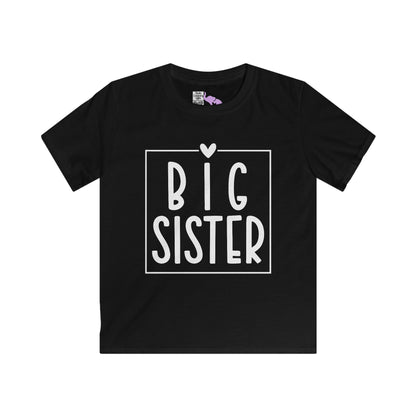 Big Sister (Heart/Box) Youth Softstyle Tee