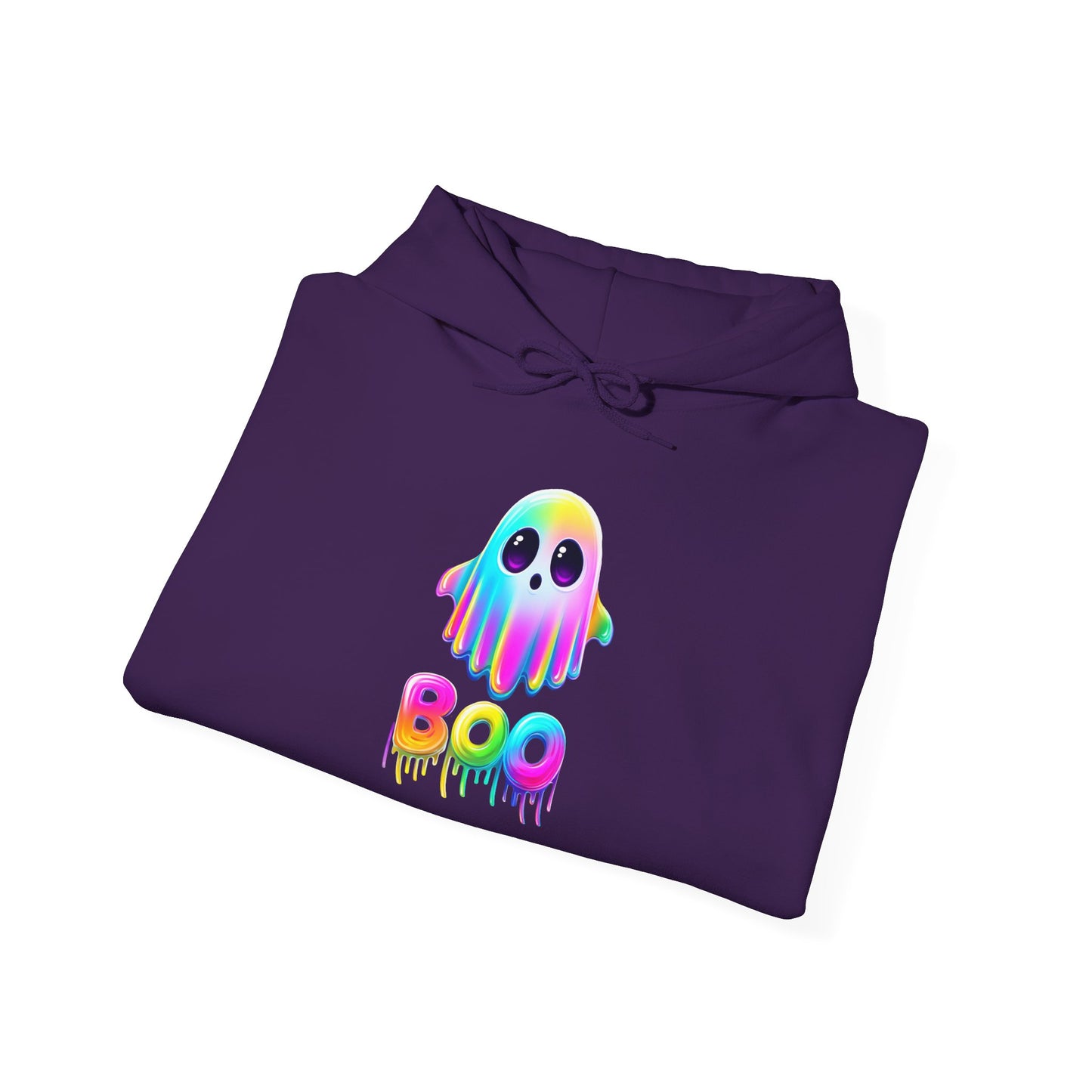 Neon Ghostly Boo Heavy Blend™ Hooded Sweatshirt