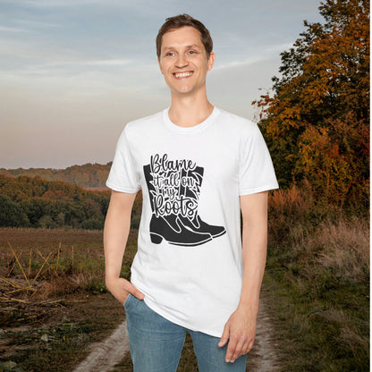 Blame It All On My Roots Adult T-shirt