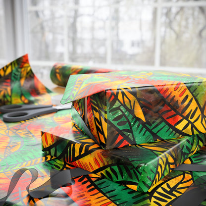Kuumba Spark Kwanzaa Wrapping Paper