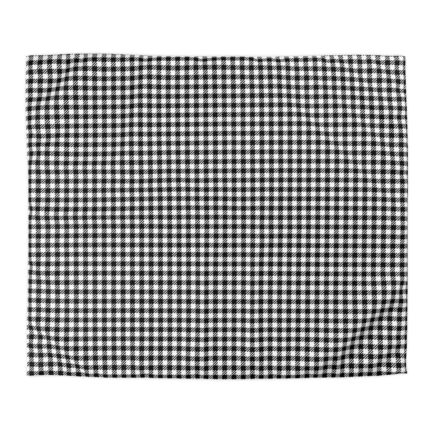 Black & White Balance Microfiber Duvet Cover
