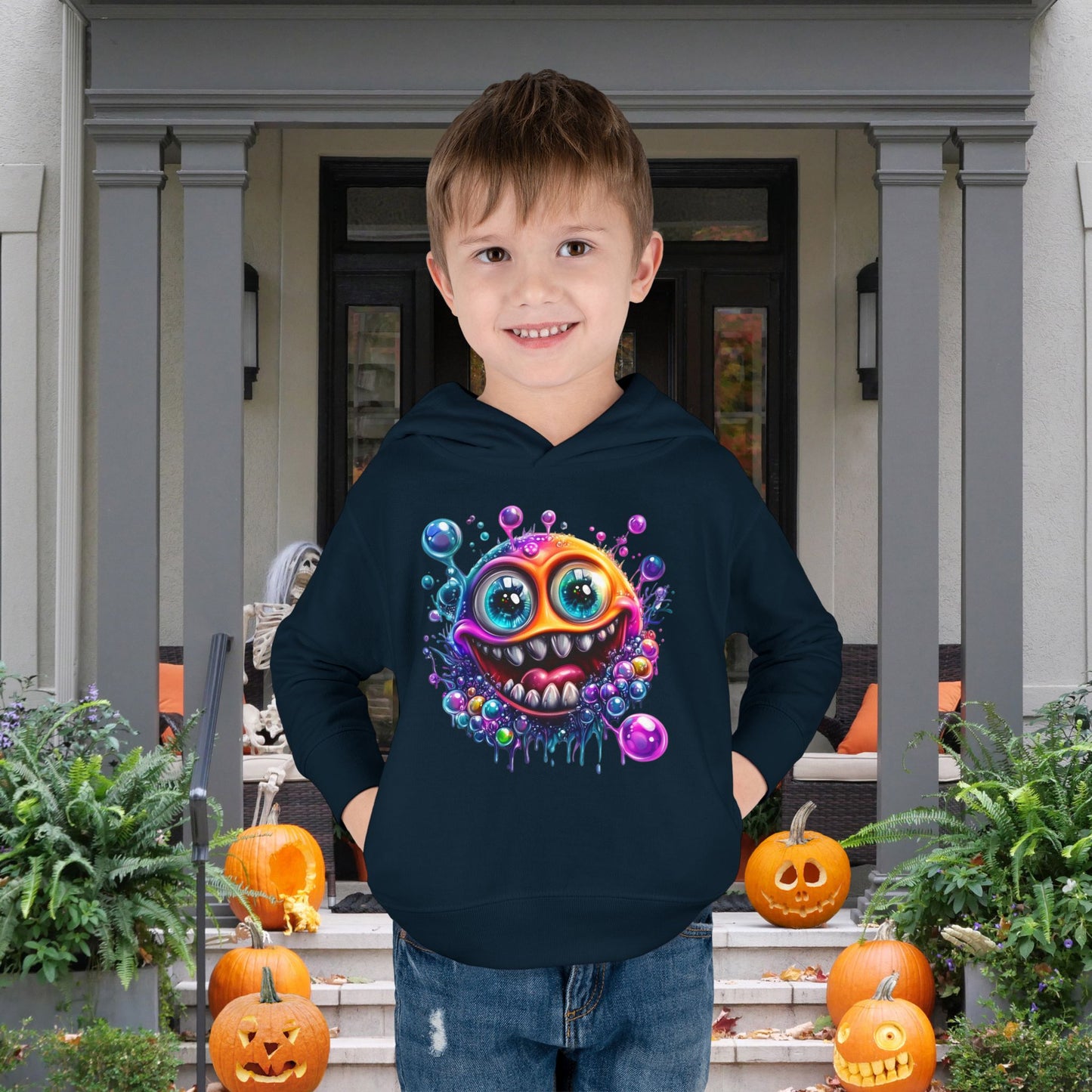 Bubbly Monster Toddler Hoodie