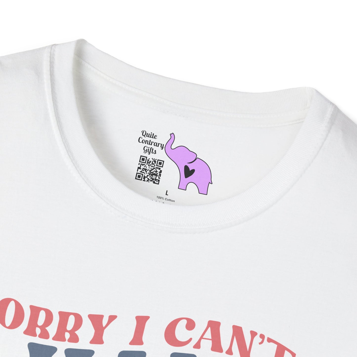 Sorry I Can't I Have Plans With My Dog Adult T-shirt