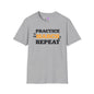 ""Practice March Repeat Adult T-shirt