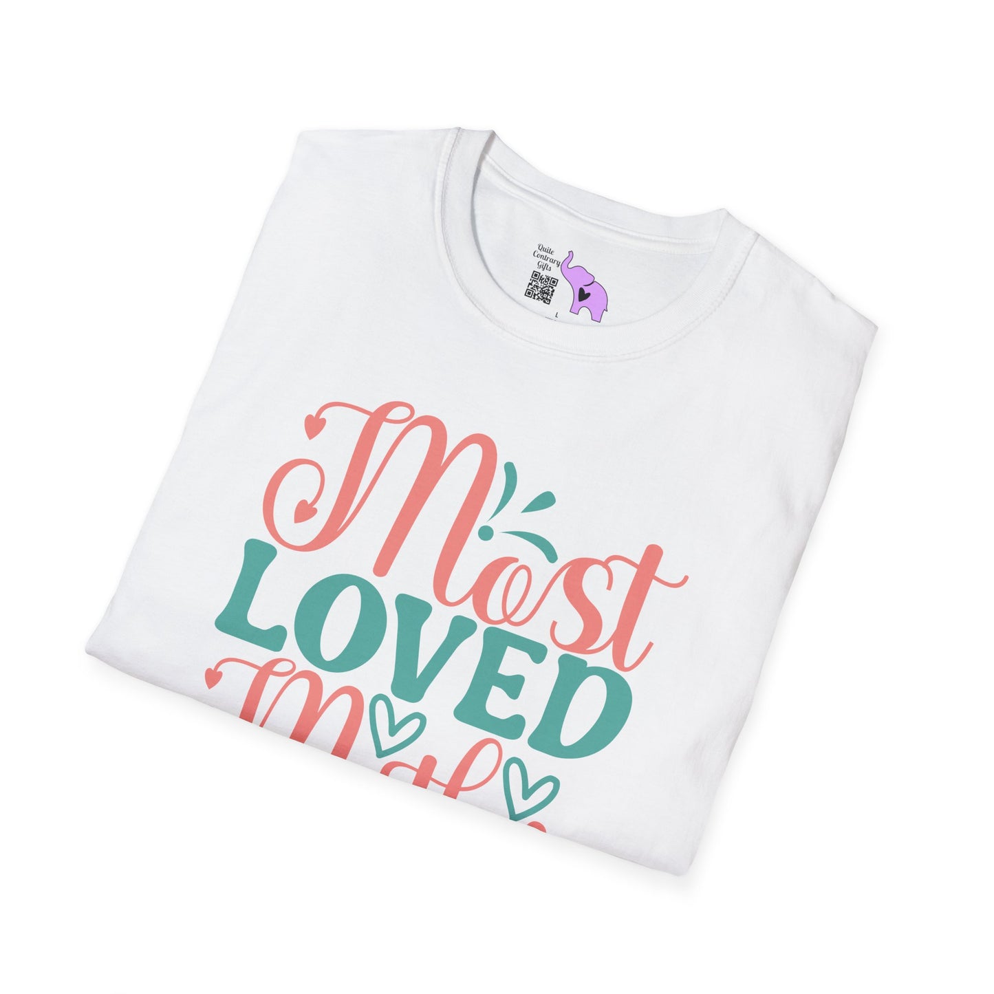 Most Loved Mother Adult T-shirt