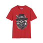 Creepy Skulls w/Top Hat Adult T-shirt