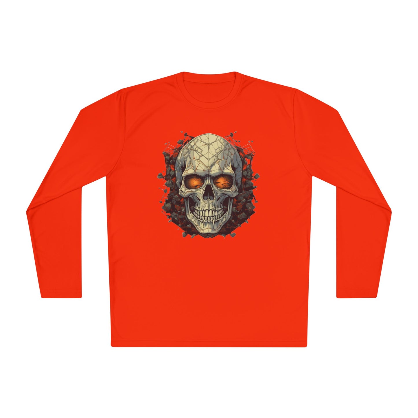Creepy Bones 9 Adult Long Sleeve Tee