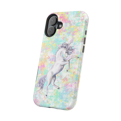 Pastel Pegasus MagSafe® Compatible Tough Case for iPhone