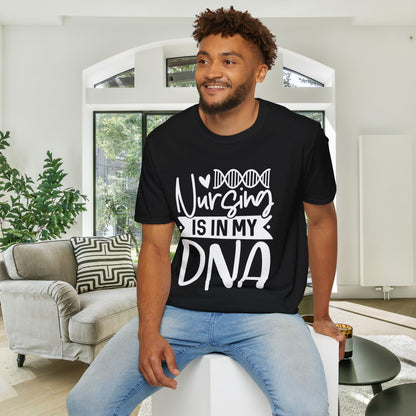 Nursing is in my DNA Adult T-shirt