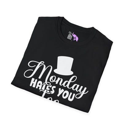 Monday Hates You Too Adult T-shirt