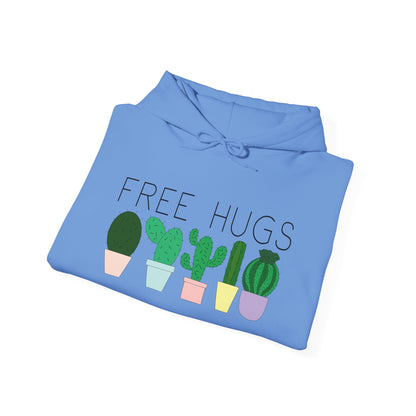 Free Hugs (Cactus) Heavy Blend™ Hooded Sweatshirt