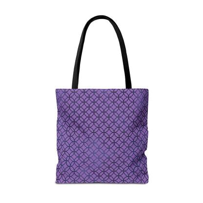 Amethyst Interlock Canvas Tote Bag