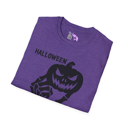 Pumpkin Halloween Vibes Adult T-shirt