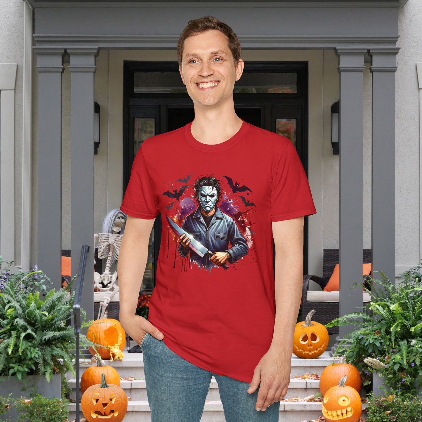 Halloween Slasher Adult T-shirt