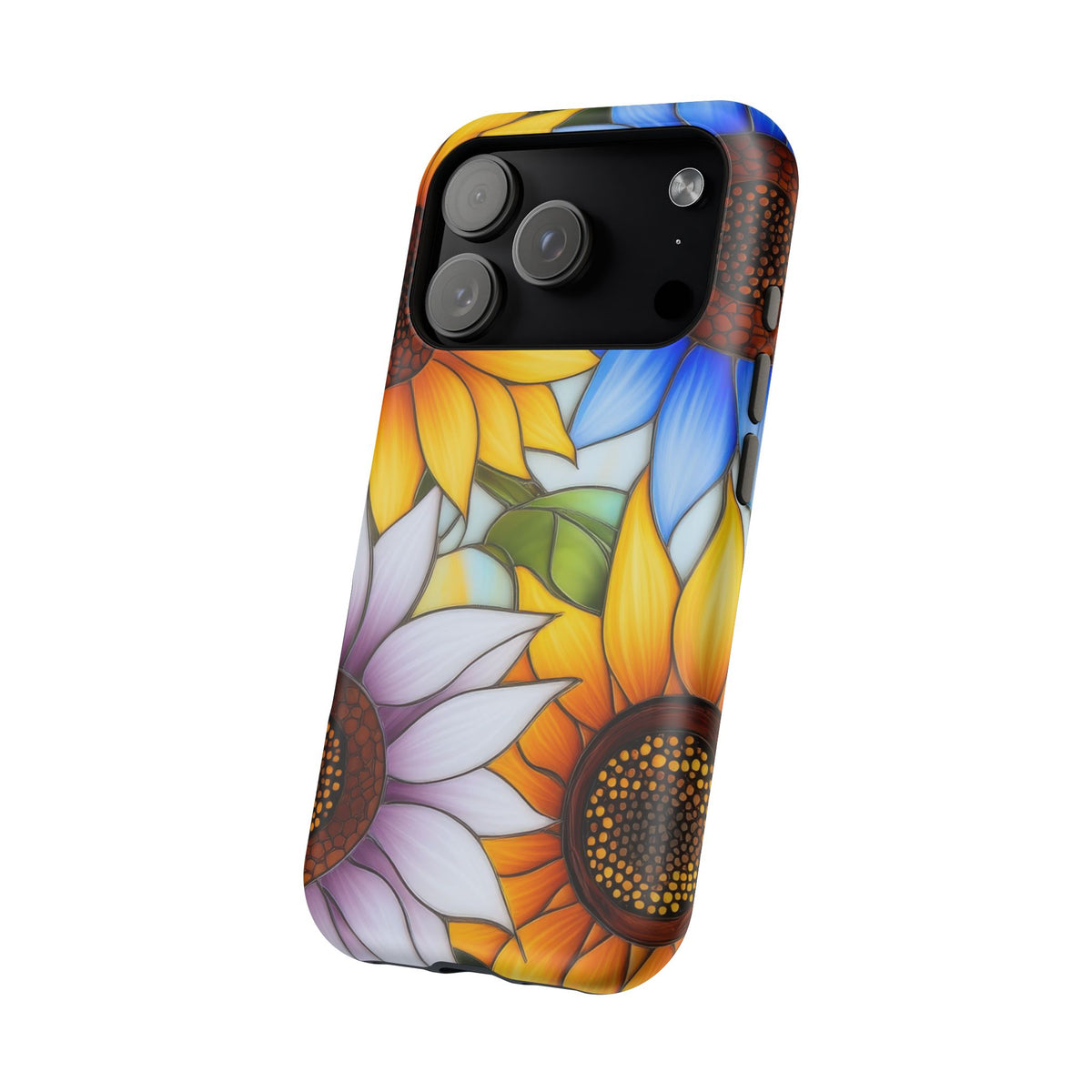 Colorful Sunflowers MagSafe® Compatible Tough Case for iPhone