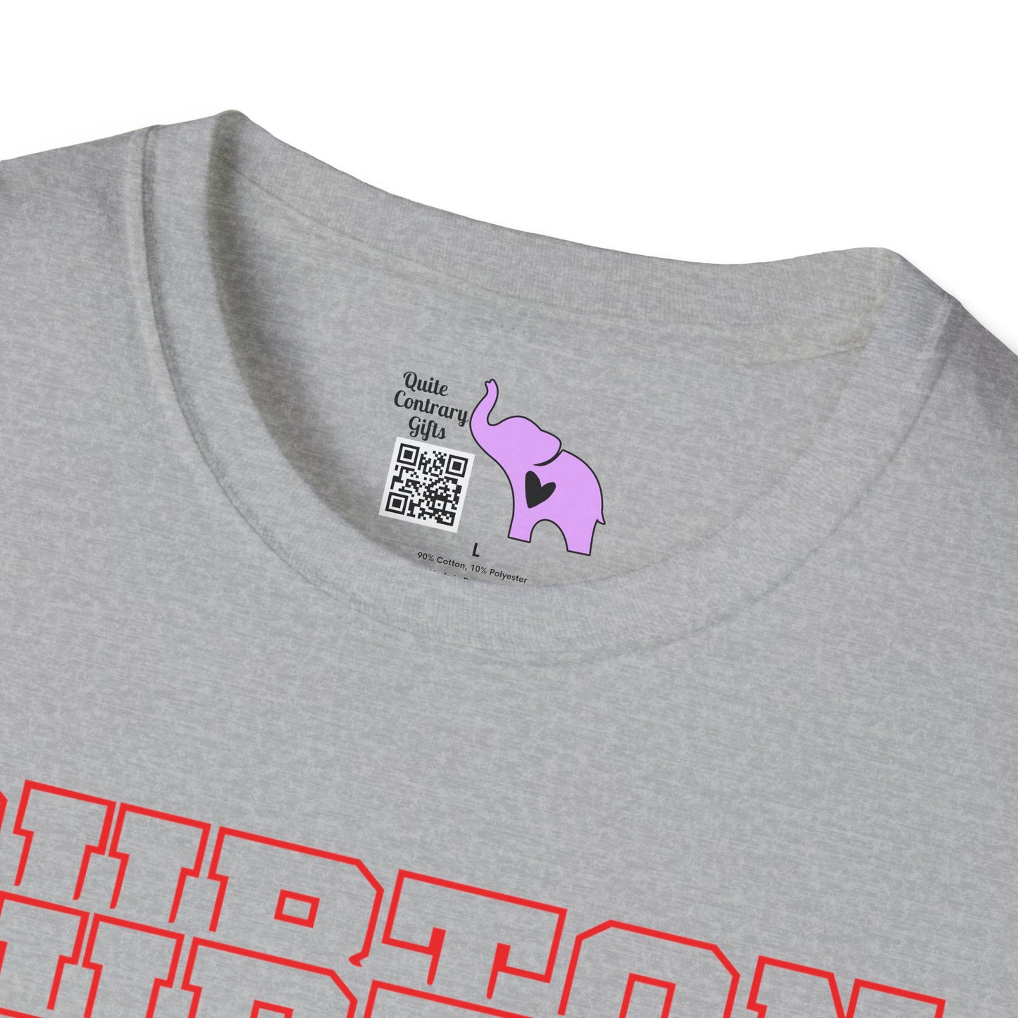Burton (Stacked) Adult T-shirt