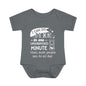 I Can Do More In One Unsupervixed Minute... Infant Baby Rib Bodysuit