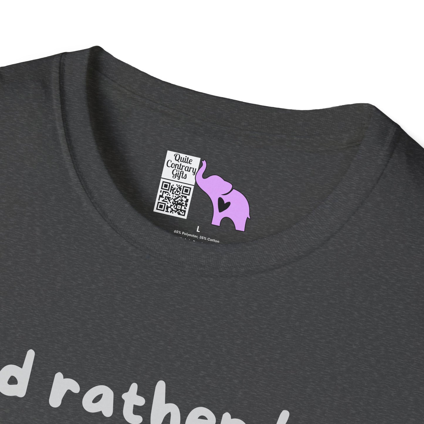 I'd Rather Be a Cat Adult T-shirt