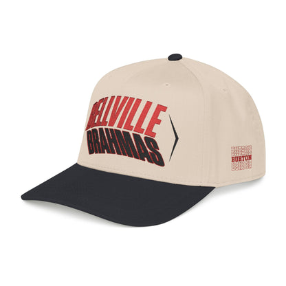 Bellville Brahmas (Angled) Mid Profile Baseball Cap