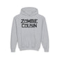 ""Zombie Cousin Youth Heavy Blend Hoodie