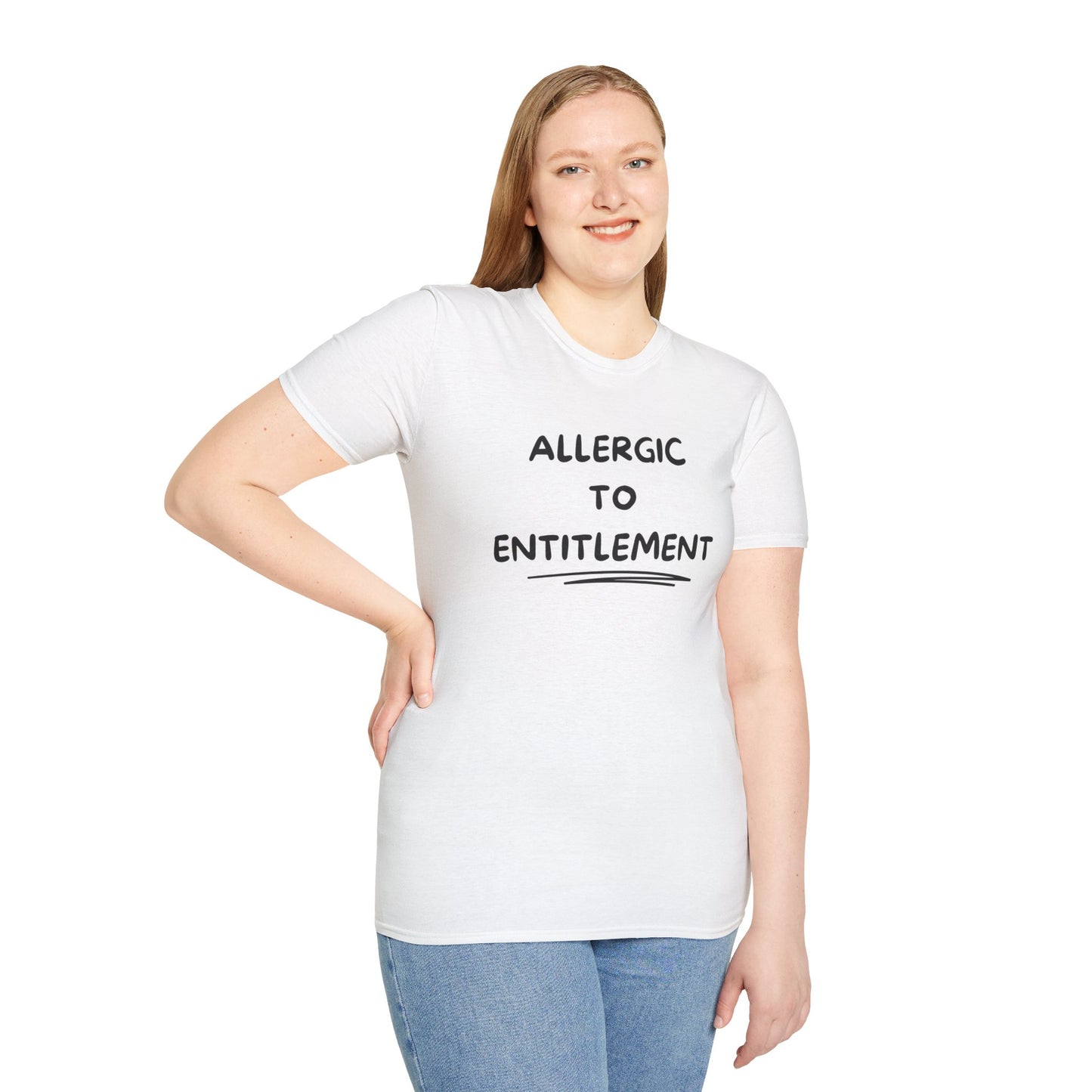 Allergic To Entitlement T-shirt