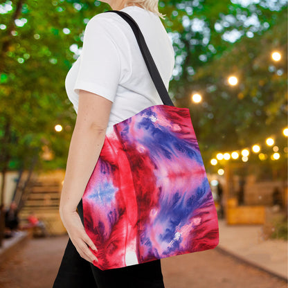 Freedom Swirl Canvas Tote Bag