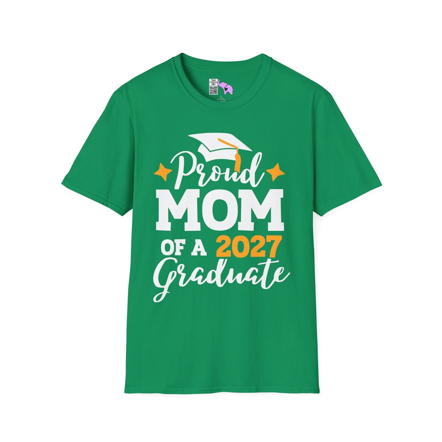 Proud Mom of a 2027 Graduate Adult T-shirt