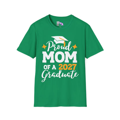 Proud Mom of a 2027 Graduate Adult T-shirt