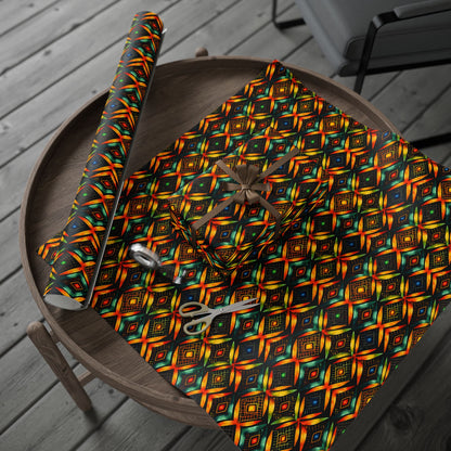 Legacy Lines Kwanzaa Wrapping Paper