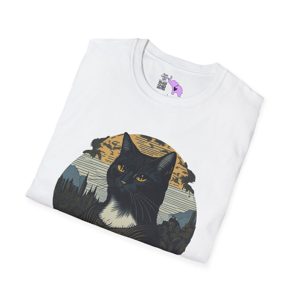 Meow Lisa Adult T-shirt