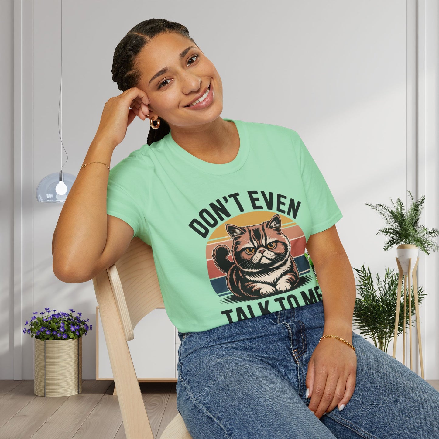 Don't Even Talk To Me (Grumpy Cat) Adult T-shirt