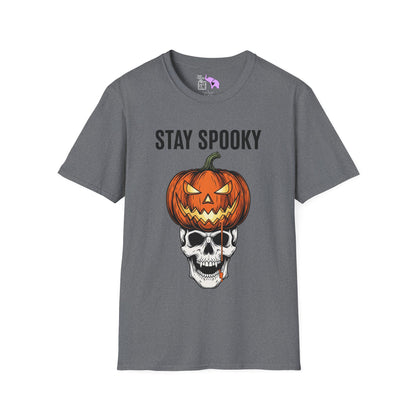 Stay Spooky (Pumpkin/Skull) Adult T-shirt