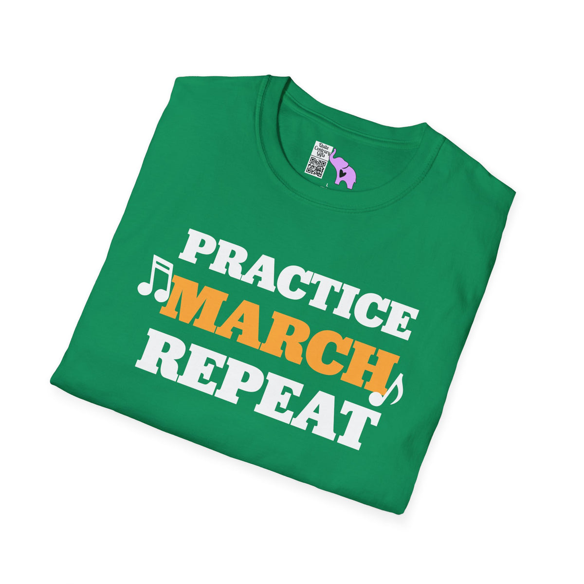 ""Practice March Repeat Adult T-shirt