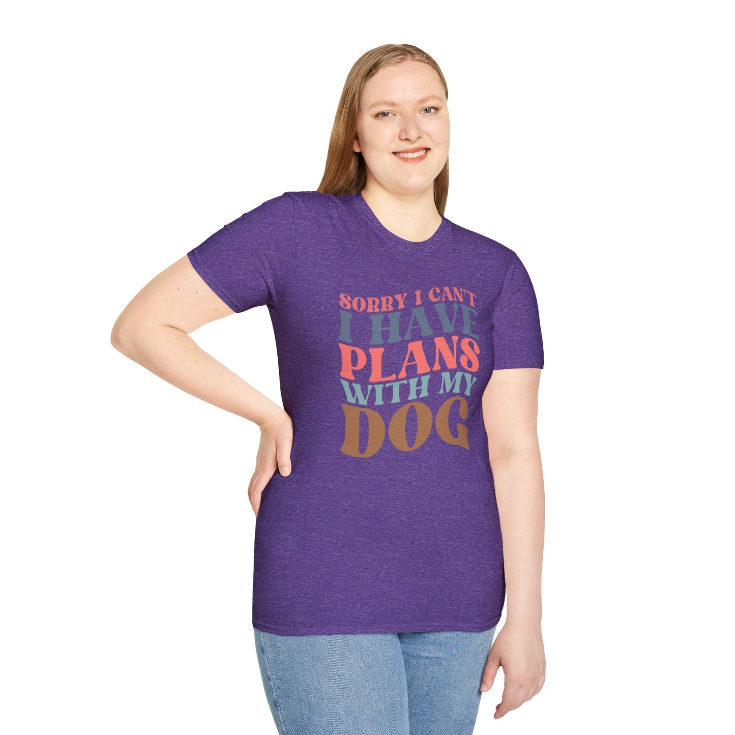 Sorry I Can't I Have Plans With My Dog T-shirt