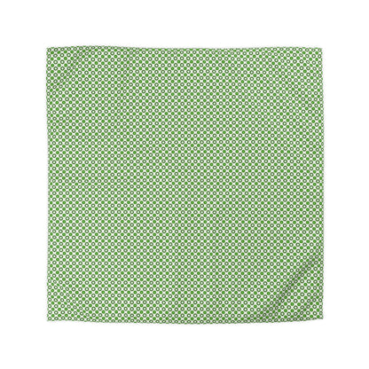Emerald Star Garden Microfiber Duvet Cover