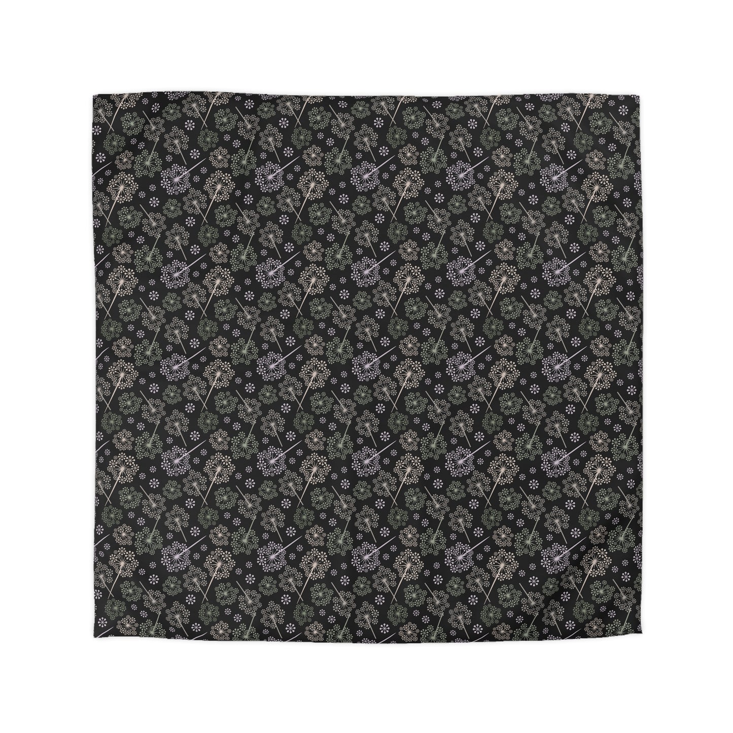 Dandelion Nightfall Microfiber Duvet Cover