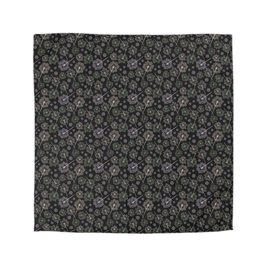 Dandelion Nightfall Microfiber Duvet Cover