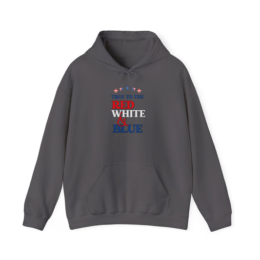True to the Red White & Blue Heavy Blend™ Hooded Sweatshirt