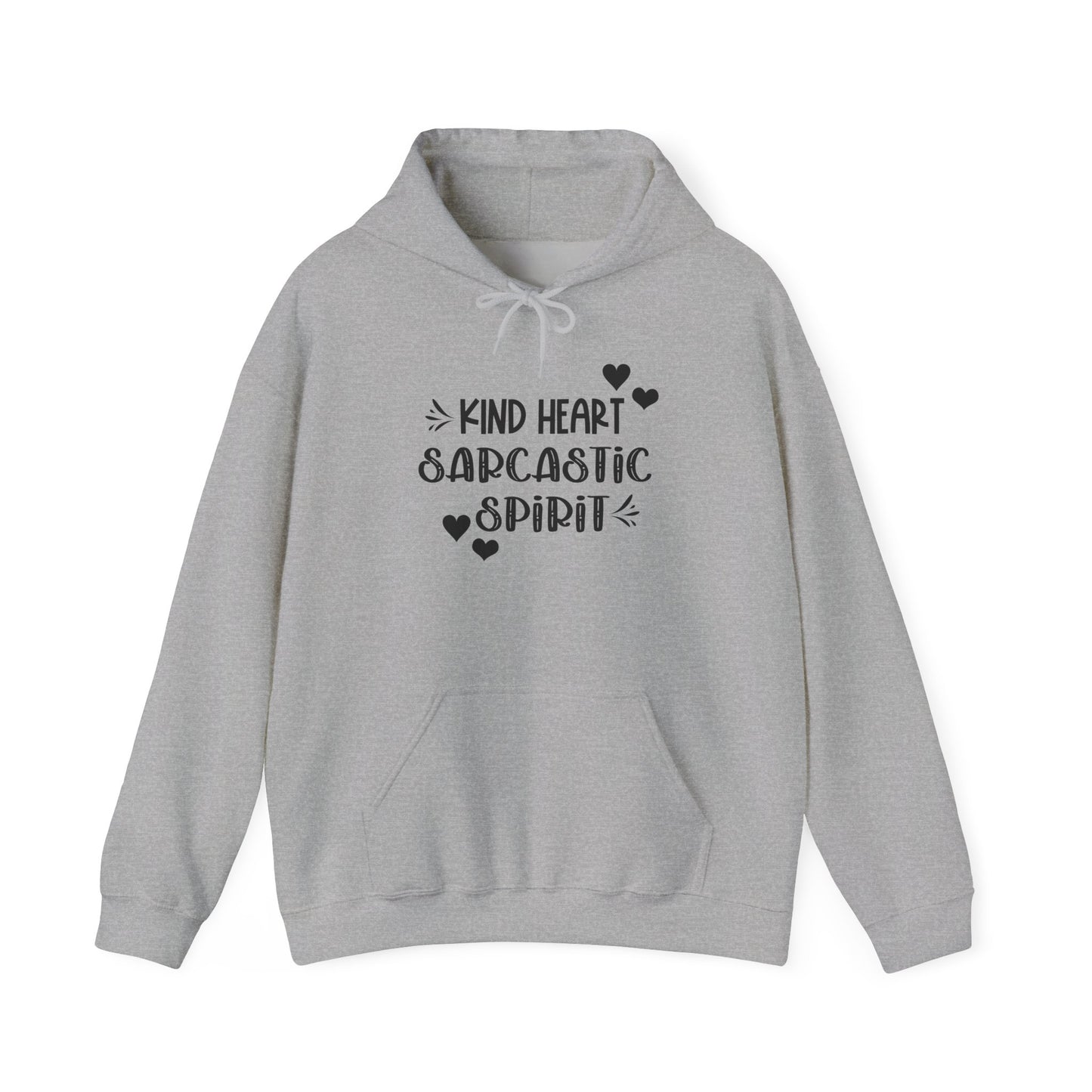 Kind Heart Sarcastic Spirit Heavy Blend™ Hooded Sweatshirt