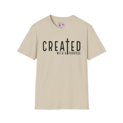 Created With A Purpose Adult T-shirt