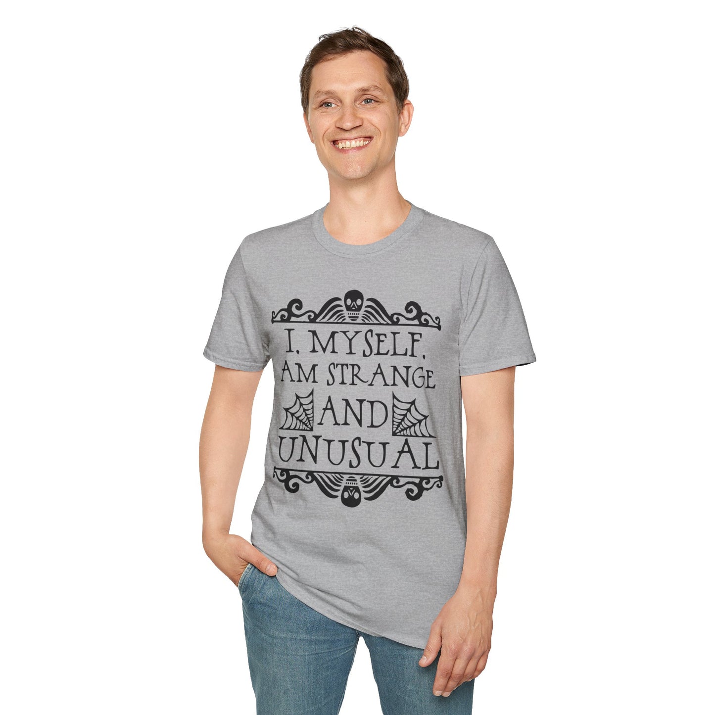 Beetlejuice I Myself Am Strange and Unusual T-shirt