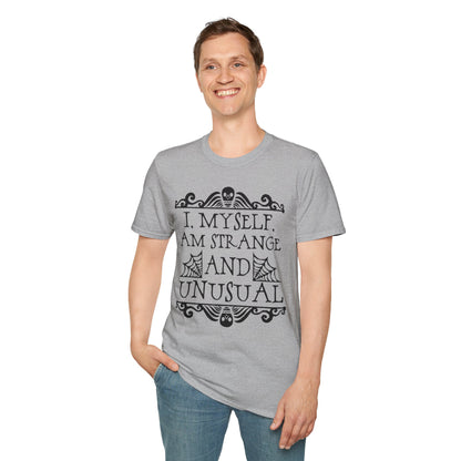 Beetlejuice I Myself Am Strange and Unusual T-shirt